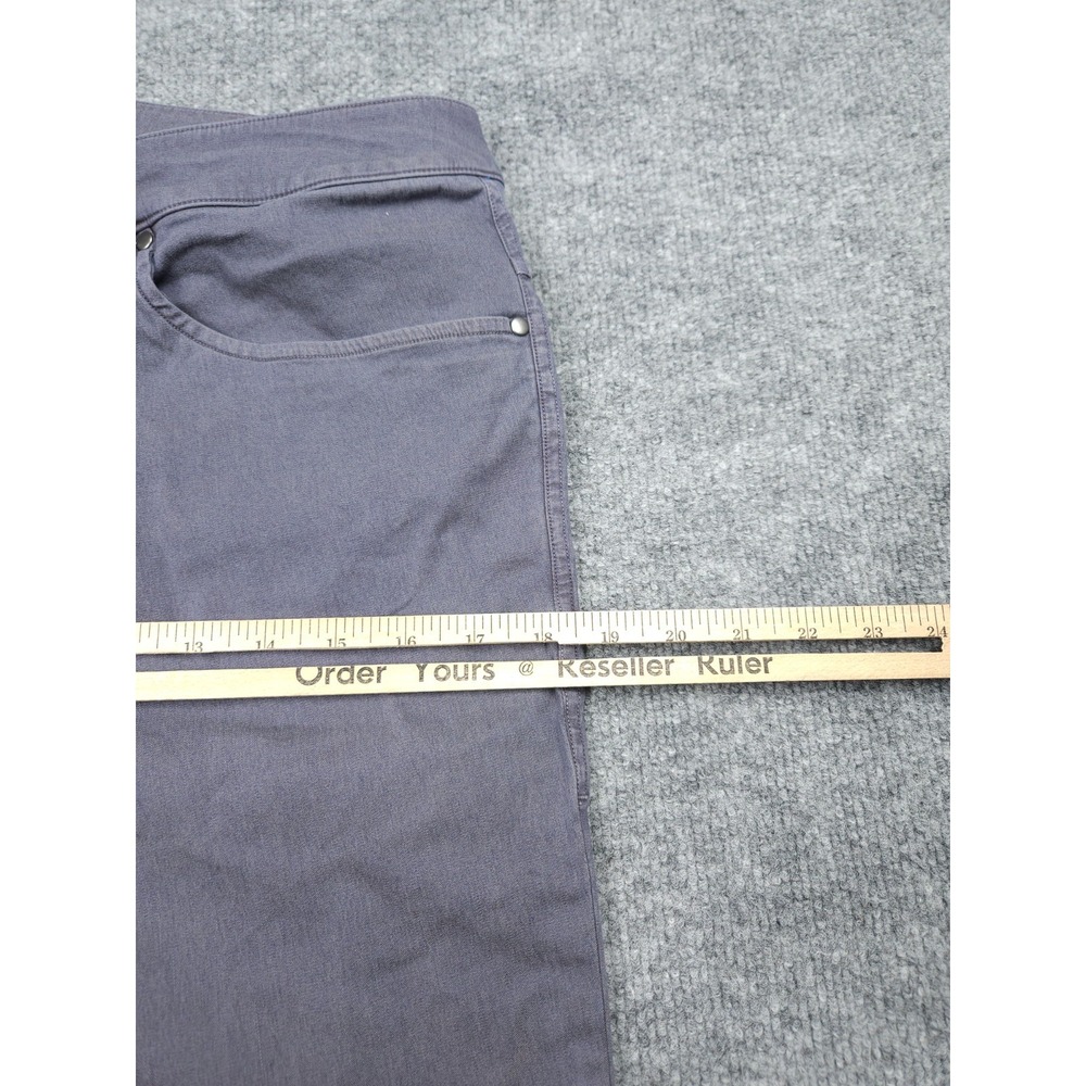 Lululemon ABC SLIM Fit 5 Pocket Warpstreme Pant Mens 31 x 32 Gray - Picture 12 of 13